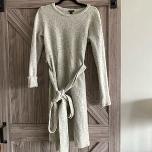 Ann Taylor Wool Blend Sweater Dress Size L